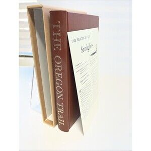 The Oregon Trail by Parkman with Insert Illustrated Heritage Press HC 1971